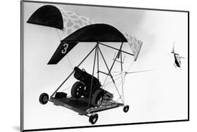 LUG Flex-Wing Light Utility Glider Carrying Field Gun-null-Mounted Photographic Print