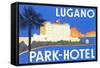 Lugano Park Hotel-null-Framed Stretched Canvas