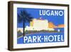 Lugano Park Hotel-null-Framed Art Print