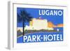 Lugano Park Hotel-null-Framed Art Print