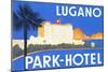 Lugano Park Hotel-null-Mounted Art Print