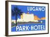 Lugano Park Hotel-null-Framed Art Print