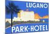 Lugano Park Hotel-null-Mounted Art Print