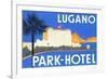 Lugano Park Hotel-null-Framed Art Print