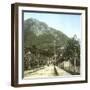 Lugano (Switzerland), the Funicular Station of Mount San Salvatore, Circa 1890-Leon, Levy et Fils-Framed Photographic Print