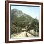 Lugano (Switzerland), the Funicular Station of Mount San Salvatore, Circa 1890-Leon, Levy et Fils-Framed Photographic Print