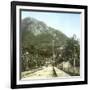 Lugano (Switzerland), the Funicular Station of Mount San Salvatore, Circa 1890-Leon, Levy et Fils-Framed Photographic Print