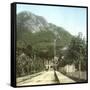 Lugano (Switzerland), the Funicular Station of Mount San Salvatore, Circa 1890-Leon, Levy et Fils-Framed Stretched Canvas