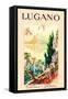 Lugano-Ernest Linzell-Framed Stretched Canvas