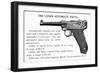 Luger Automatic Pistol-null-Framed Giclee Print