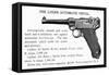 Luger Automatic Pistol-null-Framed Stretched Canvas