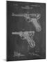 Luger Pistol Patent-Cole Borders-Mounted Art Print