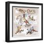 Luges Et Bonhommes de Neige-Lizie-Framed Art Print