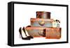 Luggage Collection-Amanda Greenwood-Framed Stretched Canvas