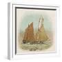 Lugger of Penzance, Cornwall-null-Framed Art Print