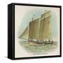 Lugger Used by the Fishermen of La Rochelle-null-Framed Stretched Canvas