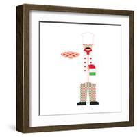 Lui from Naples-Tosh-Framed Art Print