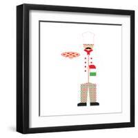 Lui from Naples-Tosh-Framed Art Print