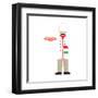 Lui from Naples-Tosh-Framed Art Print