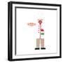 Lui from Naples-Tosh-Framed Premium Giclee Print