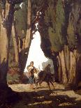 Rest Stop in Forest-Luigi Bechi-Giclee Print