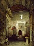 Choir of Bourg-En-Bresse Church, 1846-Luigi Bisi-Giclee Print