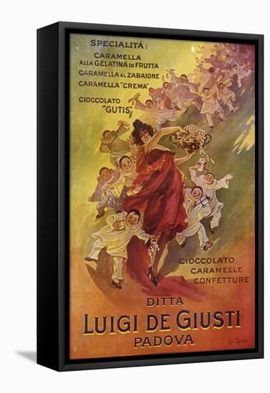 Luigi Chocolate-null-Framed Stretched Canvas