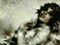 Portrait of Woman-Luigi Conconi-Giclee Print