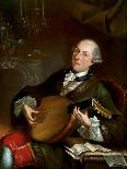 Portrait of the Composer Filippo Della Casa-Luigi Crespi-Mounted Giclee Print