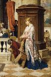 Temptation in the House of God, 1881-Luigi da Rios-Framed Stretched Canvas