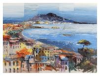 Portofino d'estate-Luigi Florio-Stretched Canvas