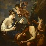 Hercules and Omphale, c.1700-10-Luigi Garzi-Stretched Canvas