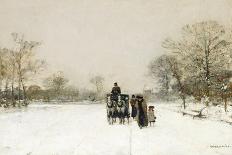 In the Snow-Luigi Loir-Giclee Print