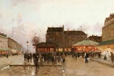 Crepuscule, Place de la Republique-Luigi Loir-Giclee Print