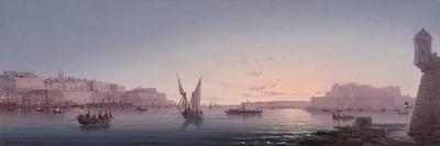 The Grand Harbour, Valletta-Luigi Maria Galea-Giclee Print