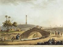 Arab Dwelling Built on Ancient Ruins Along the Menuf Canal in Egypt from Views in Egypt, 1804-Luigi Mayer-Giclee Print