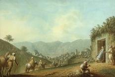 The Village of Betania with a View of the Dead Sea-Luigi Mayer-Giclee Print