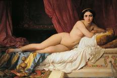 Odalisque-Luigi Mussini-Framed Giclee Print