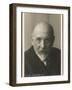 Luigi Pirandello Italian Novelist Dramatist and Lecturer-null-Framed Photographic Print