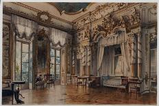 The Waiting Room of the Stagecoach Station in St. Petersburg, 1848 (W/C and Gouache on Paper)-Luigi Premazzi-Giclee Print