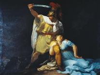 Radamisto Killing Zenobia-Luigi Sabatelli-Giclee Print
