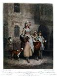 Milk Below Maids, 1793-Luigi Schiavonetti-Stretched Canvas