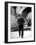 Luigi Tenco Walking Along the River-null-Framed Giclee Print