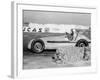 Luigi Villoresi Winning the British Grand Prix, Silverstone, October 1948-null-Framed Photographic Print