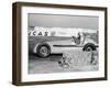 Luigi Villoresi Winning the British Grand Prix, Silverstone, October 1948-null-Framed Photographic Print