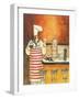 Luigi with Latte-Jennifer Garant-Framed Giclee Print