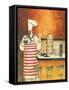 Luigi with Latte-Jennifer Garant-Framed Stretched Canvas