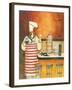 Luigi with Latte-Jennifer Garant-Framed Giclee Print