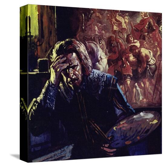 Stretched Canvas Print, , large