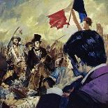 In 1808, the People of Madrid Rose Against the French and Goya Recorded their Struggle-Luis Arcas Brauner-Giclee Print